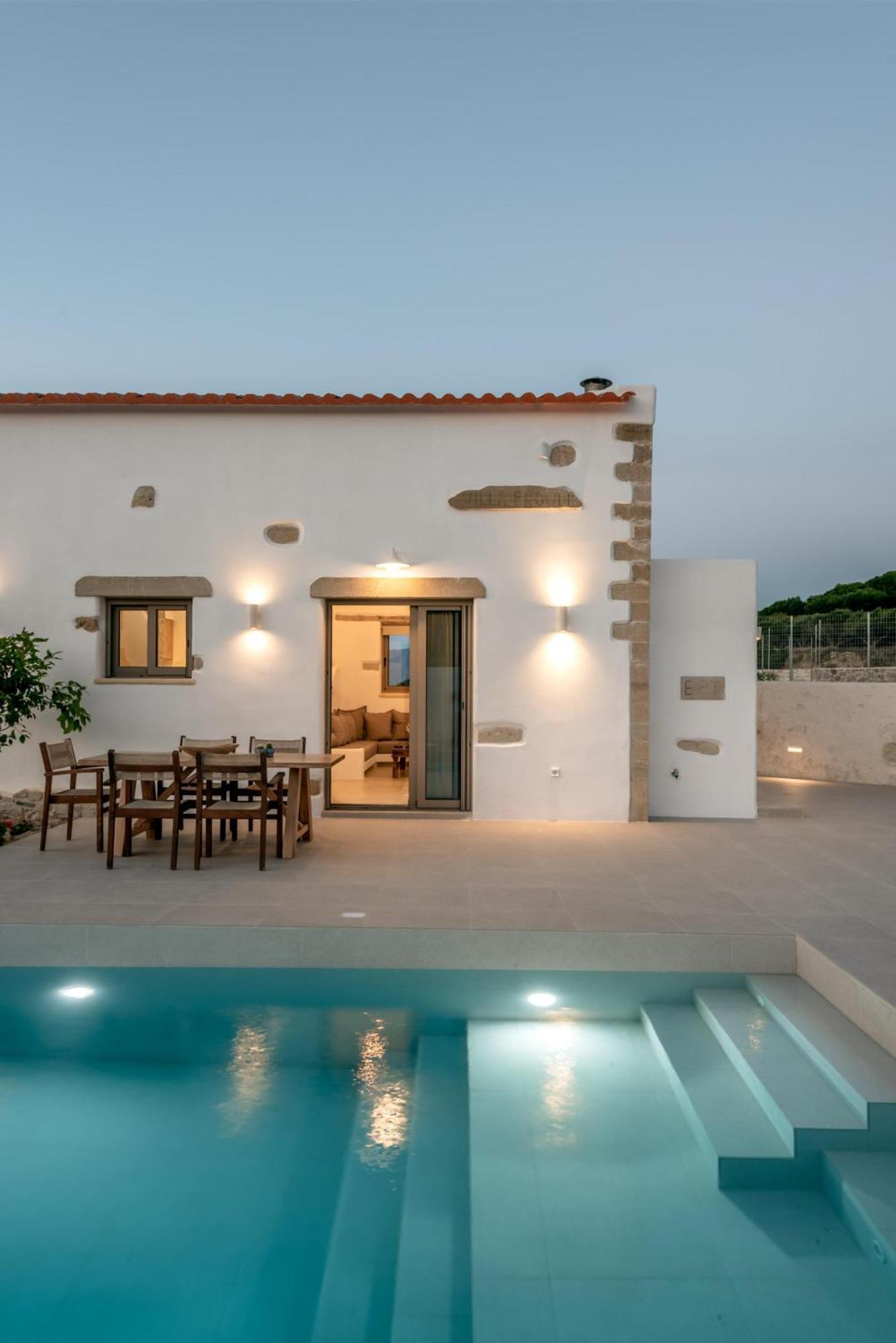 Villa Froudi Near Falaserna Beach Kissamos Ngoại thất bức ảnh