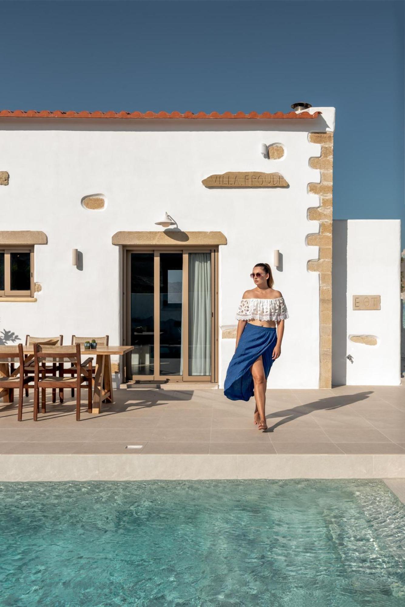 Villa Froudi Near Falaserna Beach Kissamos Ngoại thất bức ảnh